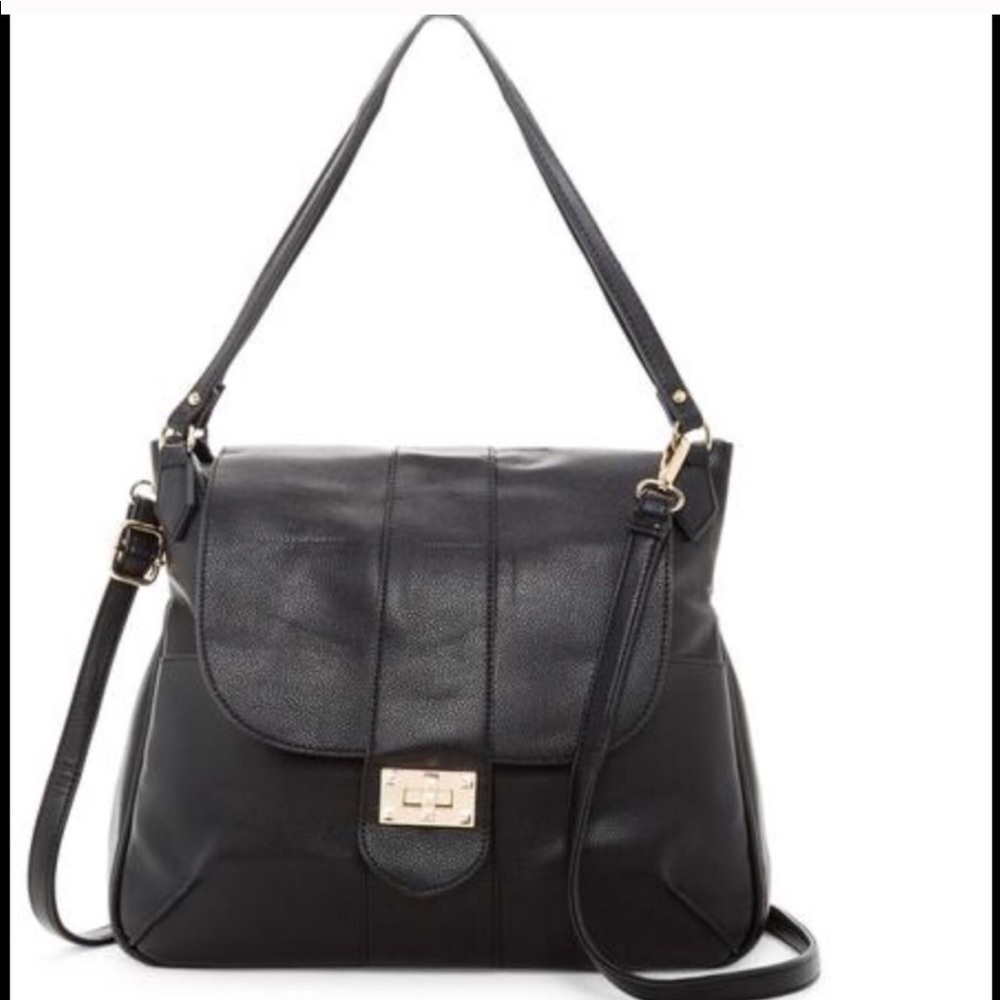 New Pink Haley Classic Faux Leather Handbag